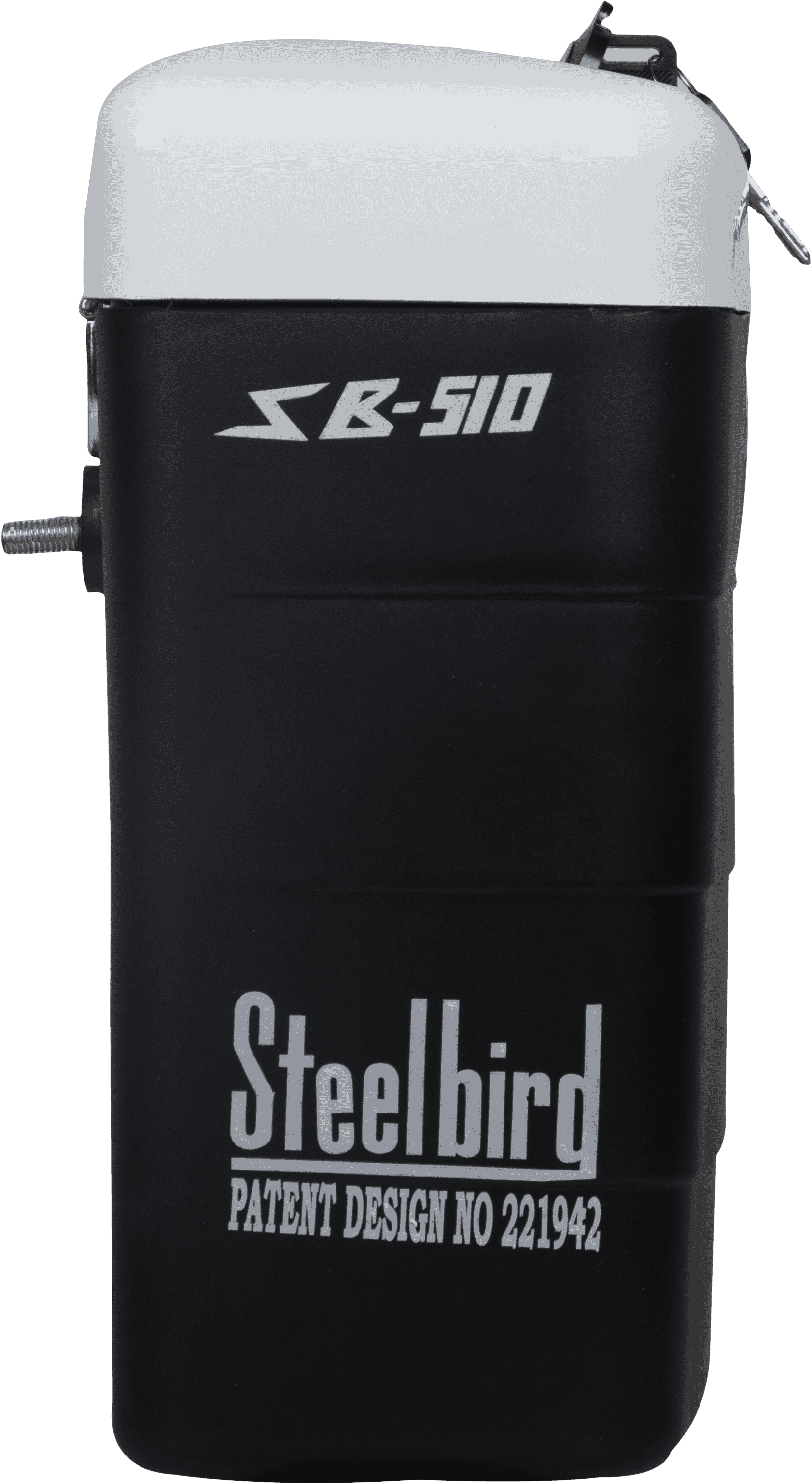 Steelbird Pannier Box SB-510 White